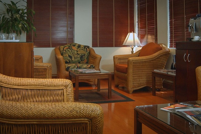 IAM Jet Centre Facility Barbados Seating Area