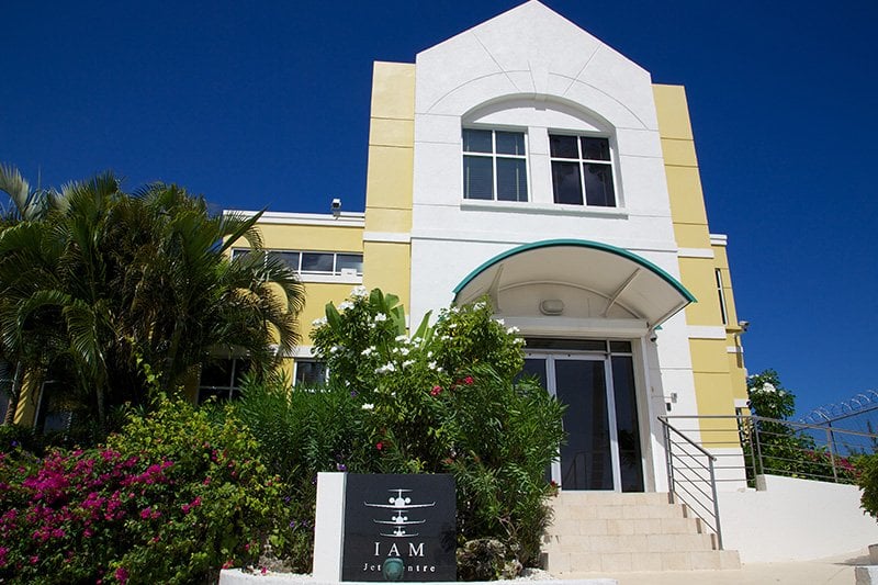 IAM Jet Centre Facility Barbados Main Entry