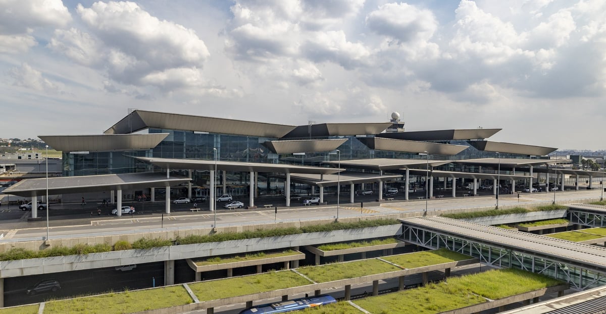 Exterior image of São Paulo Guarulhos Airport GRU.