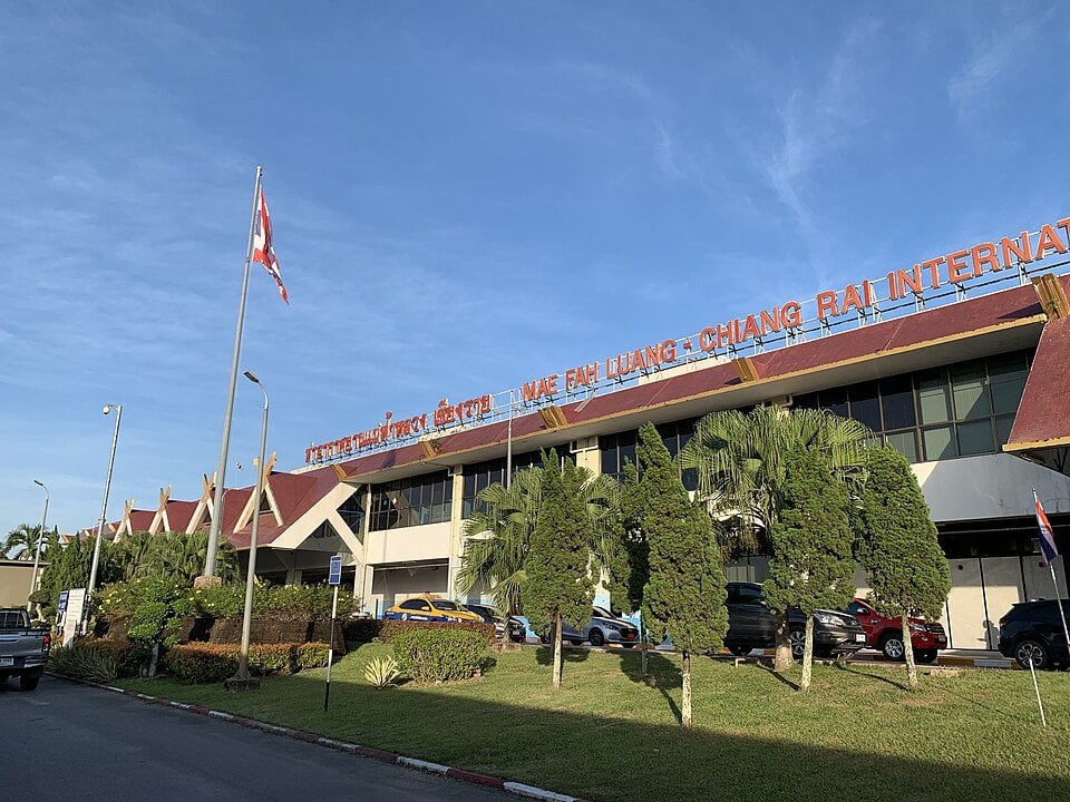Exterior image of Mae Fah Luang/Chiang Rai CEI International Airport.