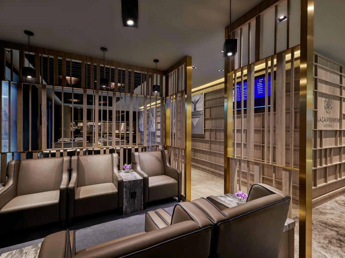 Langkawi Plaza Premium Airport Lounge Seating Area and Decor