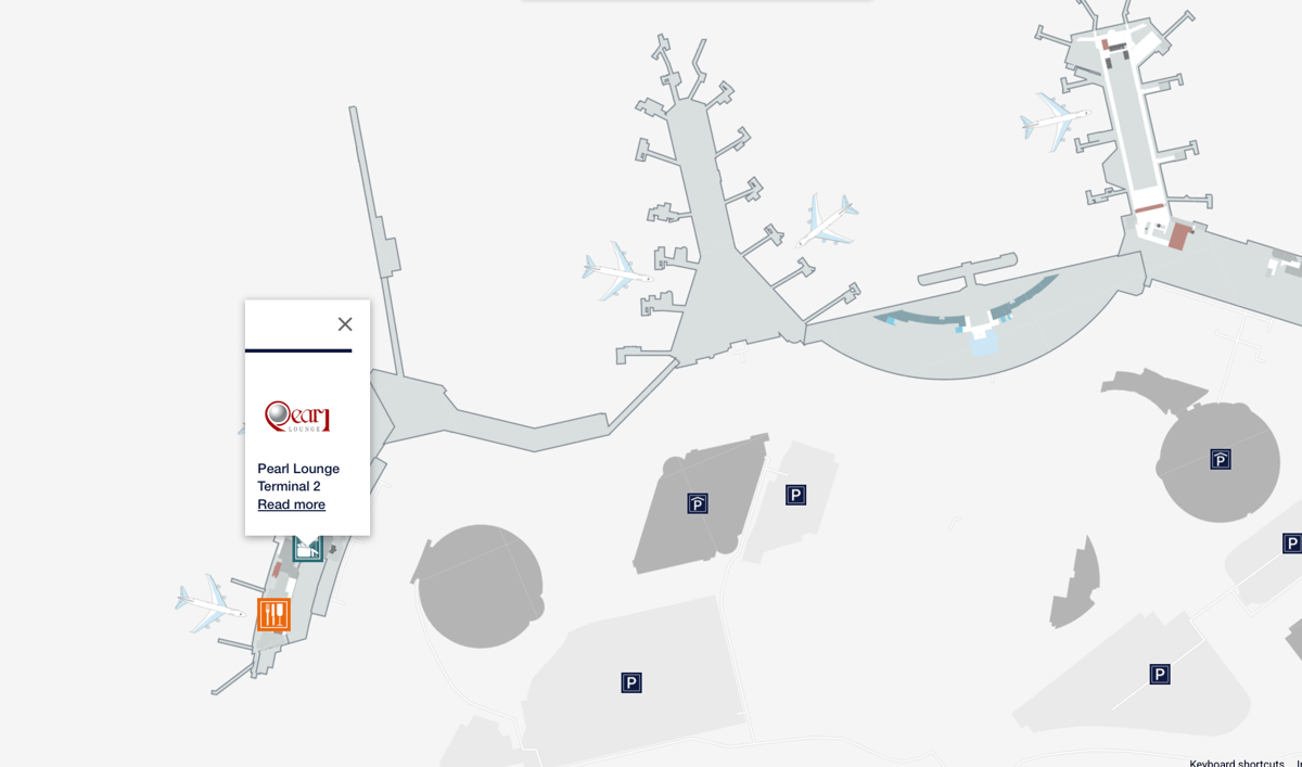 Map of Stockholm Airport highlighting the plaza premium lounge in terminal 2 location.