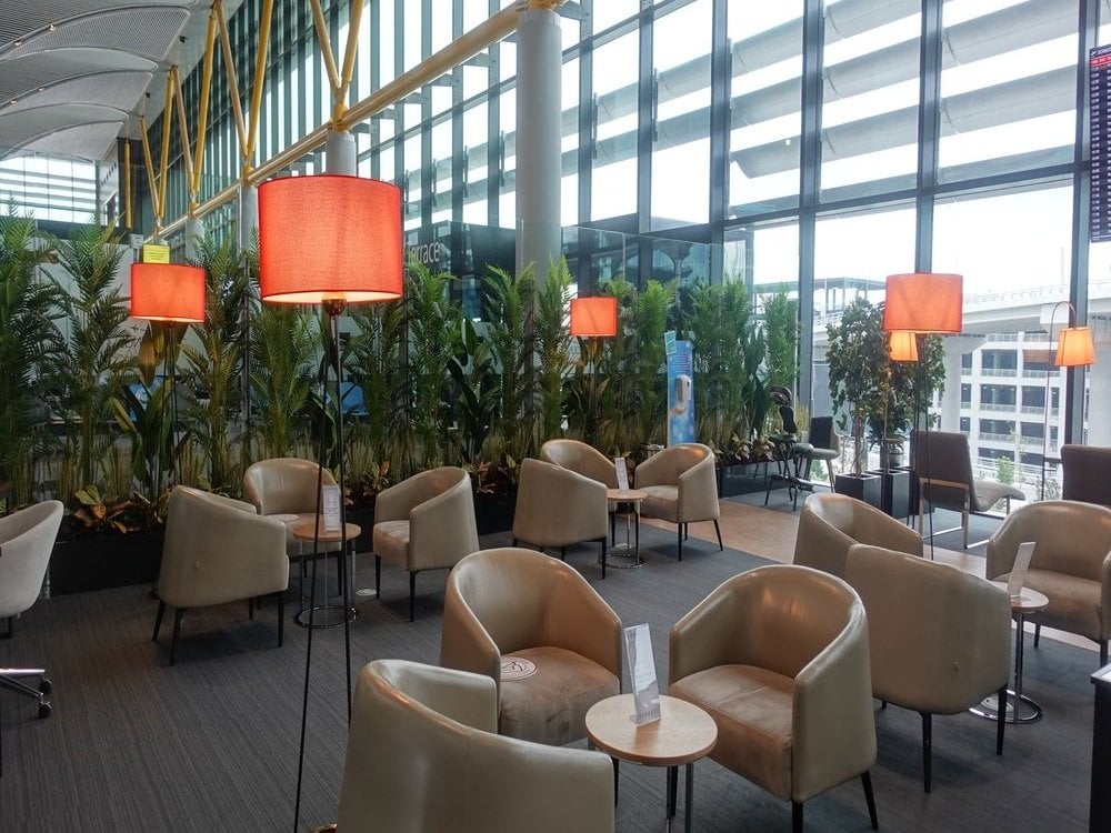 Lounge Seating Area at the iGA Domestic Lounge, Istanbul Airport