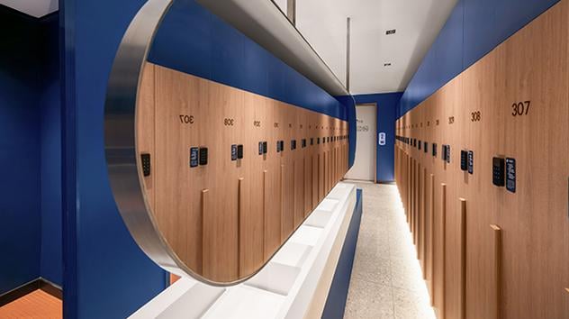 Luggage storage at the Kepler Club Main terminal building at the Kuala Lumpur Airport.