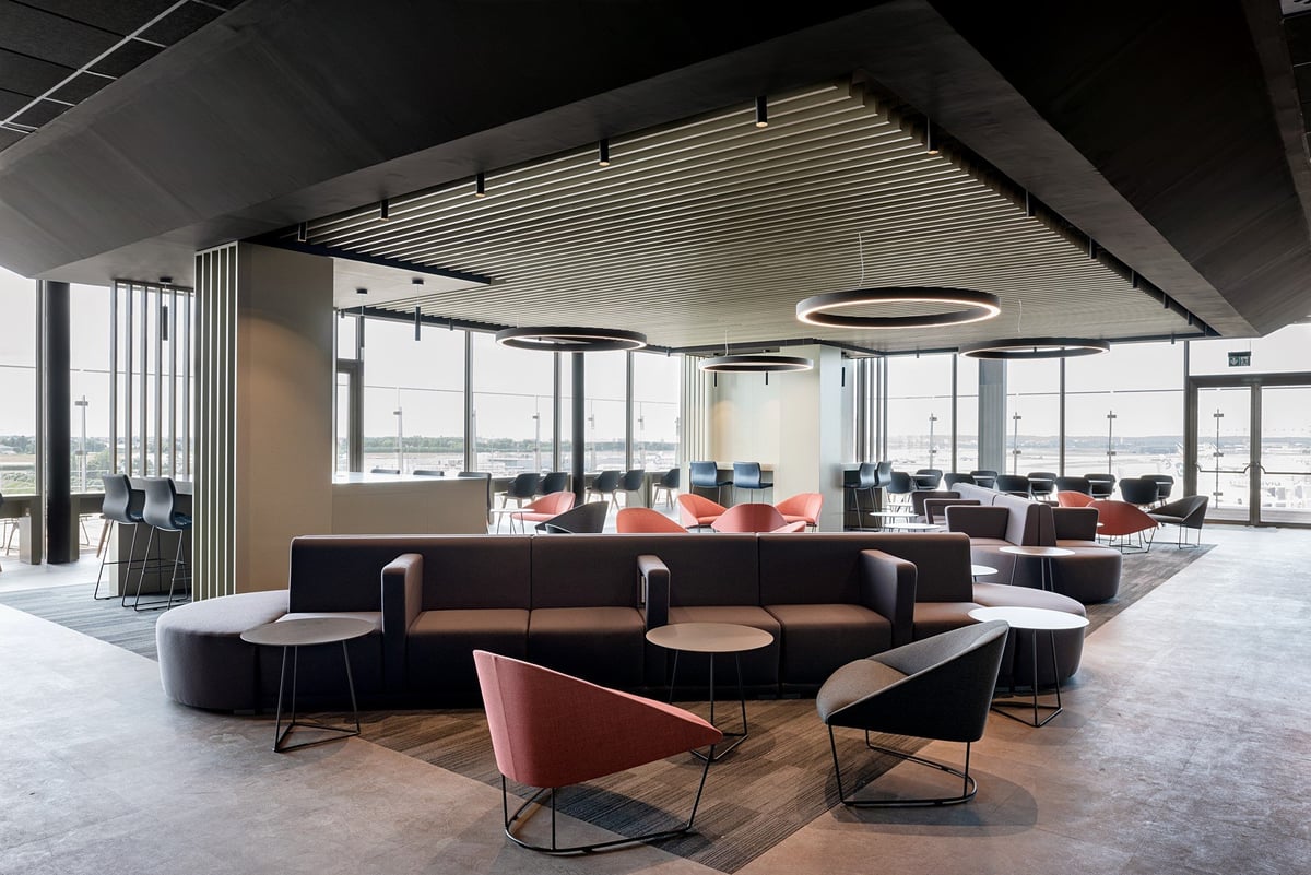 Seating options at Paris Orly Primeclass Terminal 4