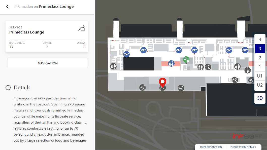 Frankfurt Airport Map Primeclass Location