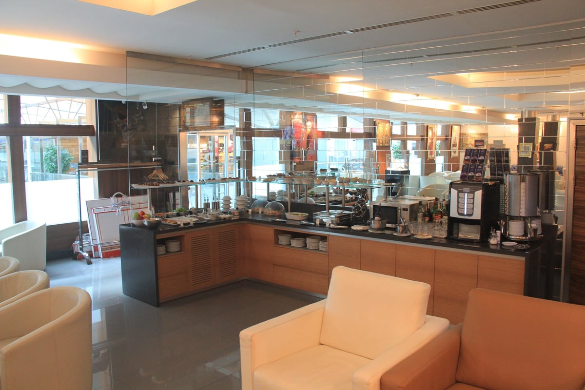 Tbilisi Primeclass Departures Lounge Buffet Area