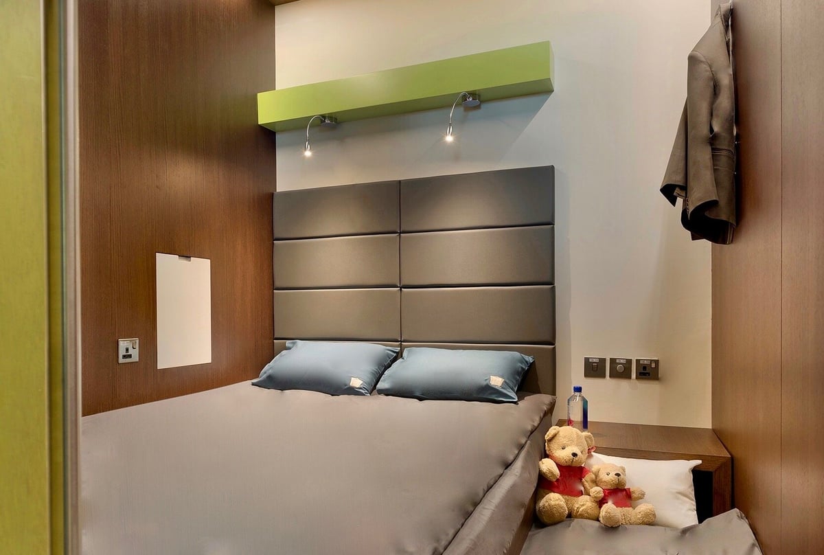 Double Bed with child's bed Doha Sleep 'n fly