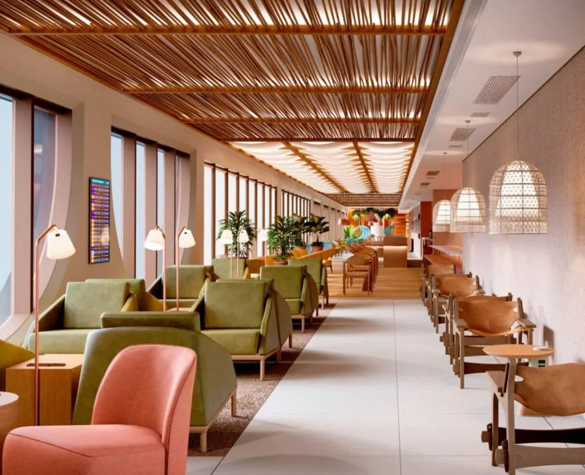 Ambaar Airport Lounge Seating Area