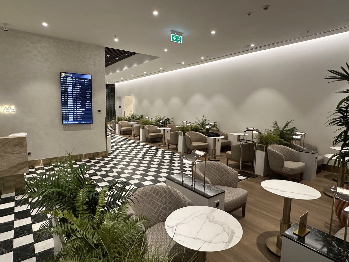 Extime domestic arrivals lounge at Almaty Airport Extime domestic arrivals lounge at Almaty Airport