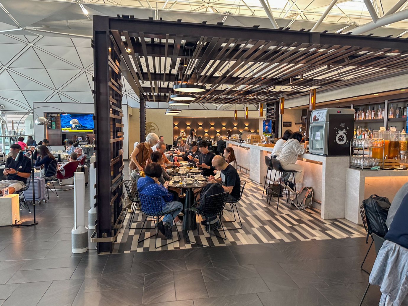 The Amex Centurion Lounge at HKG