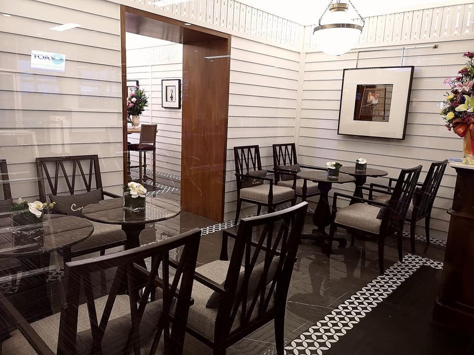 Dining and Seating Area at The Coral Executive Lounge at Hat Yai International Airport