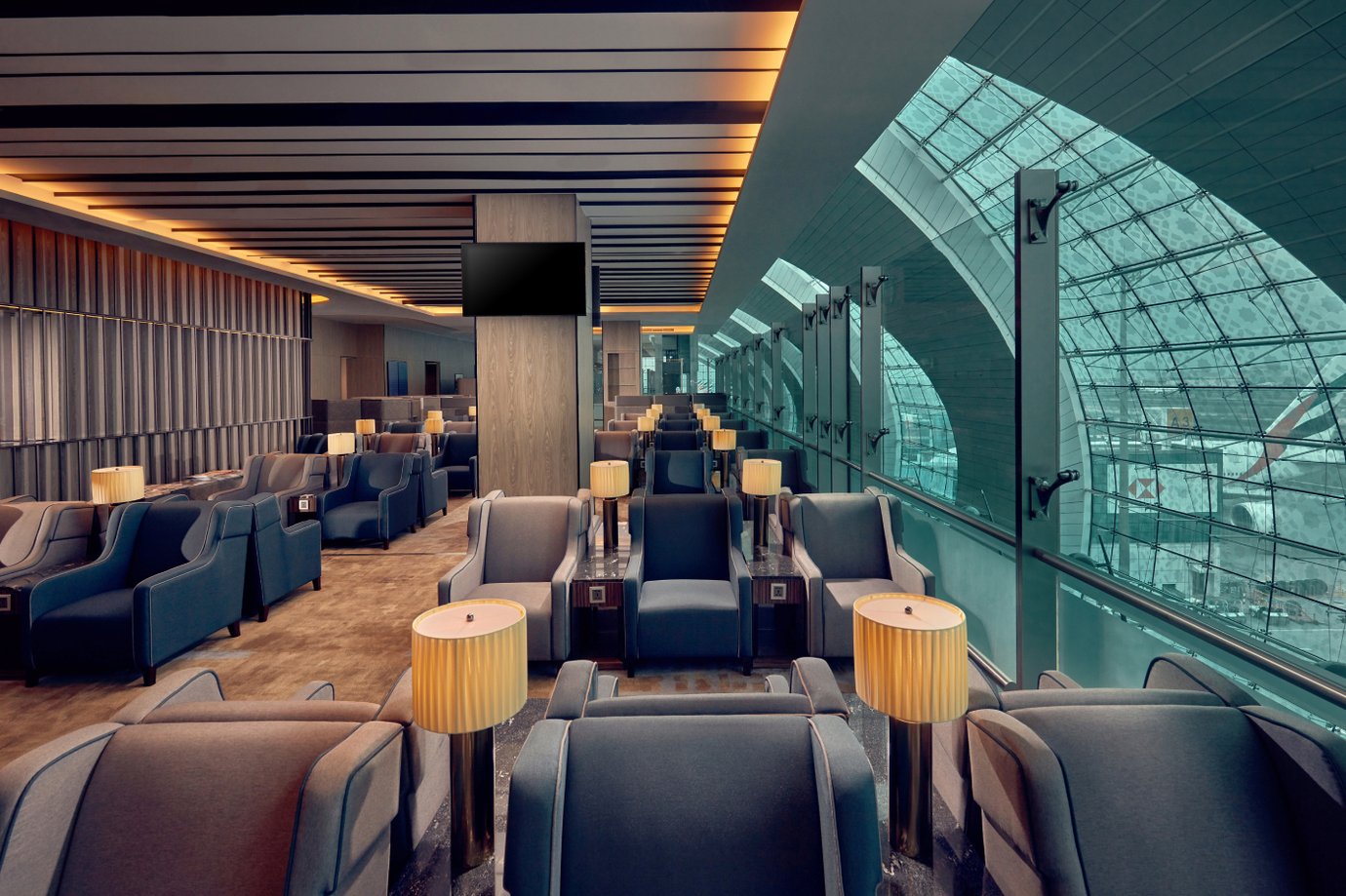 Plaza Premium Lounge at Dubai Terminal 3