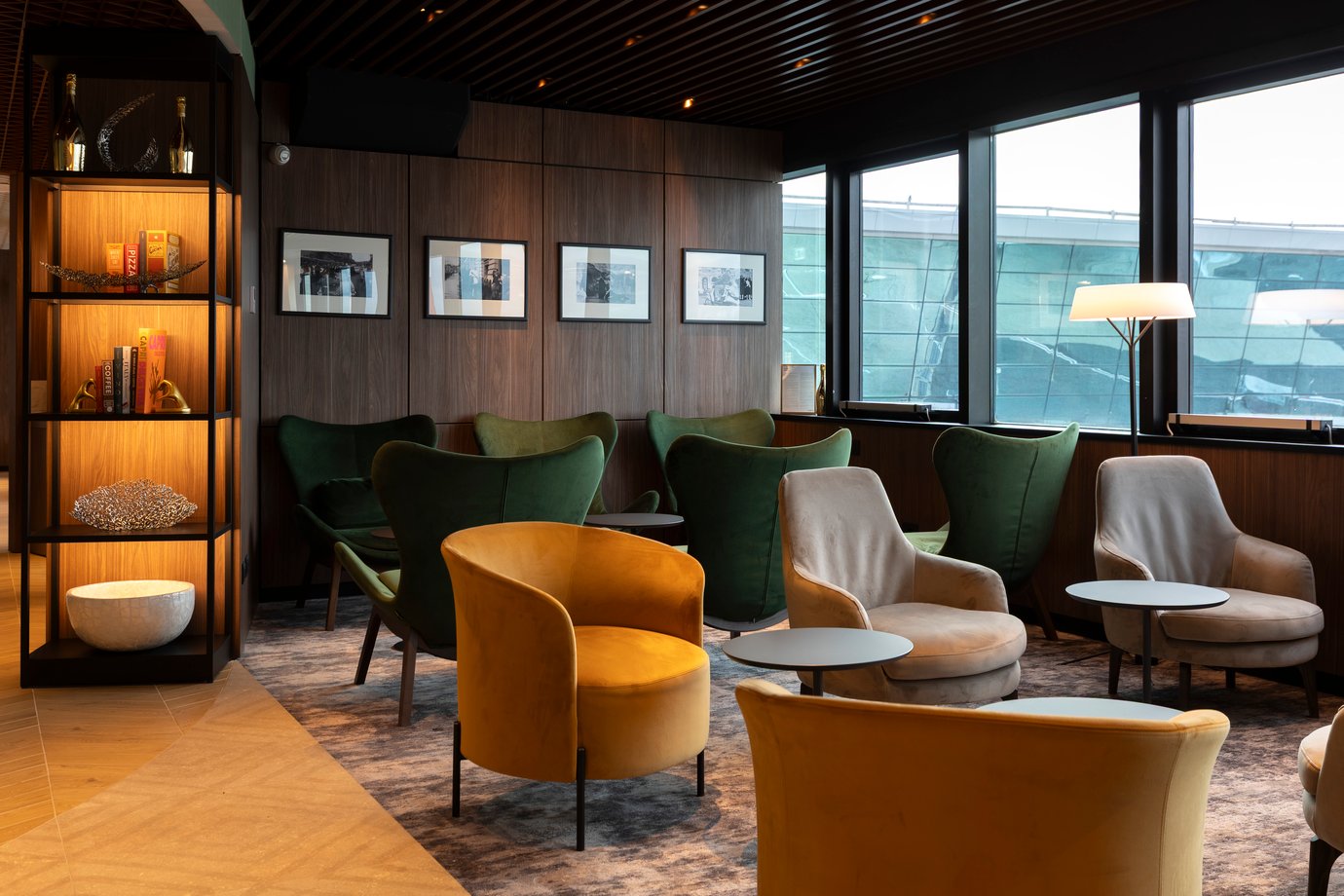 Plaza Premium First Lounge at Rome FCO Plaza Premium First Lounge at Rome FCO