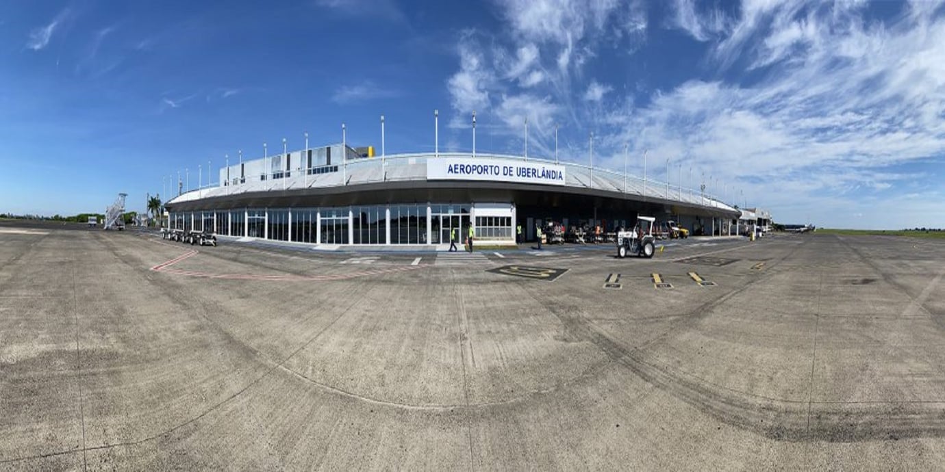 Exterior image of Uberlandia Airport.